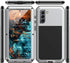 Marrkey Metal Case for Galaxy S21 Case,Full Body Protective Cover Heavy Duty Shockproof Tough Armour Aluminum Alloy Case with Silicone Built-in Sc...