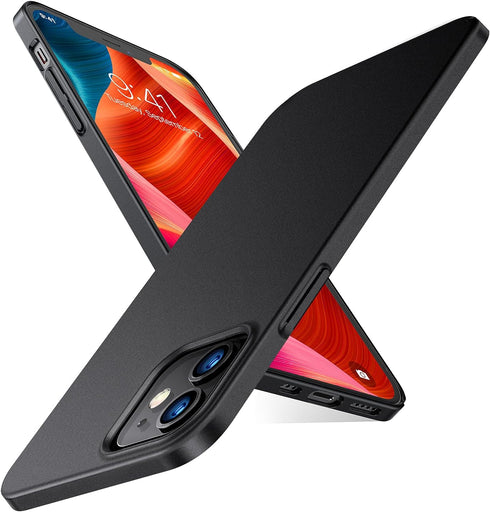 TORRAS Slim Fit Compatible for iPhone 12 Mini Case, Ultra-Thin Lightweight Full Protection Hard PC for iPhone 12 Mini Phone Case with Comfortable ...