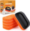 Upgraded 6-Piece Griddle Cleaning Kit for Blackstone, Flat Top Grill Cleaner Non-Scratch Scouring Pads for Kitchen - Heavy-Duty 5 Griddle Scrubber...