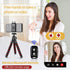 Sensyne Phone Tripod, Flexible Cell Phone Tripod with Phone Holder and Wireless Remote, Mini Travel Tripod Stand, Compatible with All Cell Phones,...