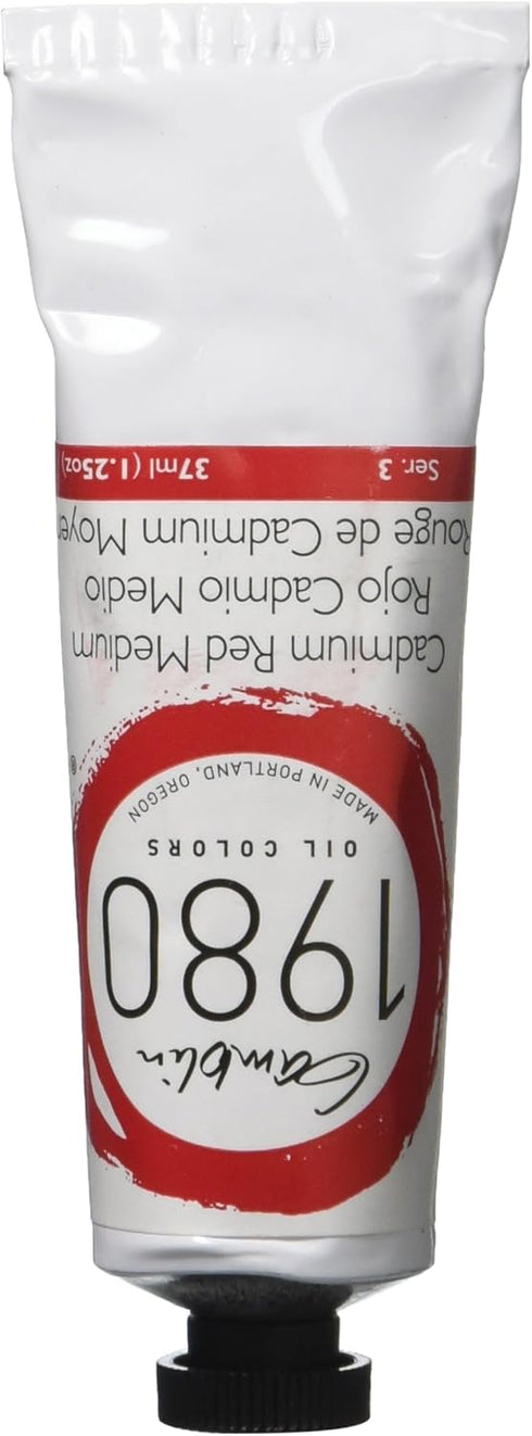 Gamblin 1980 Oil Cad Red Medium 37Ml...