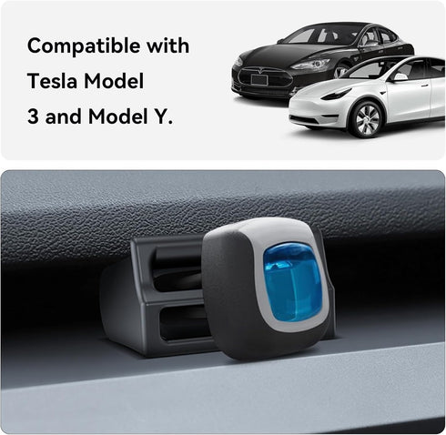 Upgraded Air Freshener Adapter Designed for Tesla Model 3/Y, Soft and Secure, Tesla Model 3/Y Accessories 2024 2023 2022 2021[Air Freshener NOT In...