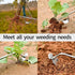 Hand Weeder Tool, Stainless Steel 2 Pcs Weeder Tool for Garden and Farm,Weeding Tool for Gardening,Garden Weeder, Weed Pulling Tool, Weed Puller T...