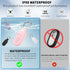 4 Pack for Samsung Galaxy SmartTag2 Case, TUDIOW Waterproof Full Protective Silicone Case Anti-Lost Scratch Resistant Protective Cover for Smart t...