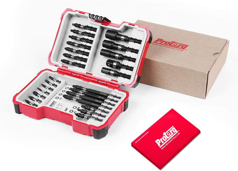 Impact Driving Accessory Set, 26-Piece,Industrial Strength, 1/4" Hex Shank...