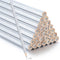48 Packs Silver Pencil Welders Pencil Metallic Silver Marking Hex Pencil Welding Supplies Marking Tools for Welders Plumbers Framer Carpenter Offi...