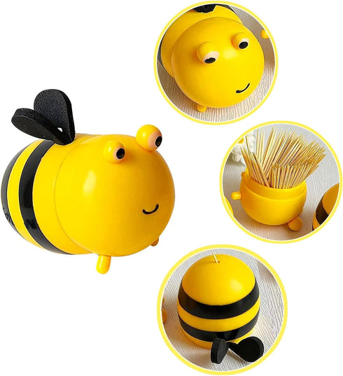 Cute Toothpick Holder, Funny Toothpicks Dispenser, Home Design Decoration Toothpicks Container for Teeth Cleaning Table Decor Gifts...