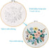 KISSBUTY Full Range of Embroidery Starter Kit with Pattern, Stamped Embroidery Kit Including Embroidery Cloth with Pattern, Bamboo Embroidery Hoop...