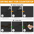 Dish Drying Mats for Kitchen Counter Coffee Mat Under Sink Mats for Kitchen Waterproof Dish Mat Drying Kitchen Mat Bar Mats for Countertop Coffee ...