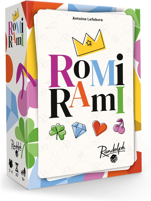 Romi Rami | Rummy Inspired Card Game | Ages 8+ | 2 to 4 Players | 30 Minutes...