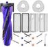 Replacement Parts for Narwal Freo X Ultra Robot Vacuum Cleaner Accessories Kit, 1 Brush Roller, 2 Hepa Filters, 2 Mopping Pads, 2 Disposable Dust ...