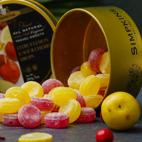 Simpkins Citrus Lemon & Sour Cherry 200g...