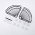 KES Shower Caddy Corner, Self-Adhesive Shower Corner Shelf, Stainless Steel Shower Organizer Matte Black 2 Pack, BSC219DF-BK-P2...