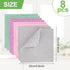 Double-Sided Microfiber Cleaning Cloths - Multipurpose Non Scratch Wire Dishcloth & Microfiber Rags - Reusable Dish Cloth for Kitchen, Car, and Ho...
