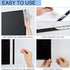 Monitor Memo Board - Multifunction Computer Monitor Memo Board Transparent Monitor Side Panel Creative Desktop Memo Board Easy to Use Suitable for...