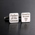 Father of The Groom Cufflinks, Father of The Groom Gift from Son for Wedding, Proud to be Your Son Cuff Links...