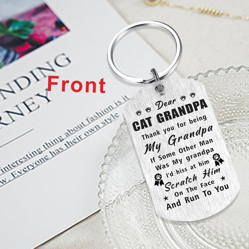 Laluminter Best Cat Grandpa Gifts - I Meow You Grandpa Gifts from Cats - Christmas Gift for Fur Pet Grandfather...
