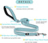 FURRYFECTION Reflective Dog Collar and Leash Set with Quick Release Buckle, Padded with Neoprene Adjustable Nylon Dog Collar for Small Medium and ...