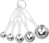 5pcs Measuring Spoon Set, Heavy Duty Stainless Steel Measuring Spoons for Cooking Baking, Tablespoon Teaspoon for Dry or Liquid Ingredients, Fits ...