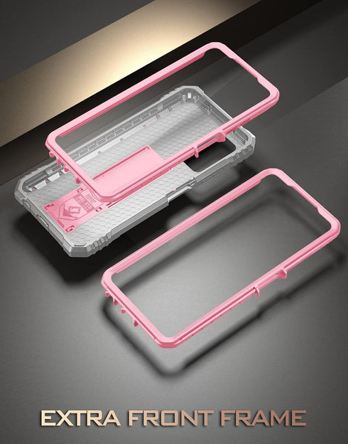 Poetic Revolution Series Case for Samsung Galaxy A03S 5G 6.5 inch, Built-in Screen Protector Work with Fingerprint ID, Full Body Rugged Shockproof...