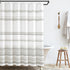 jinchan Multi Grey and White Shower Curtain Ombre Fabric Shower Curtains for Bathroom Modern Striped Shower Curtain Waterproof in Bath 70x72 inche...
