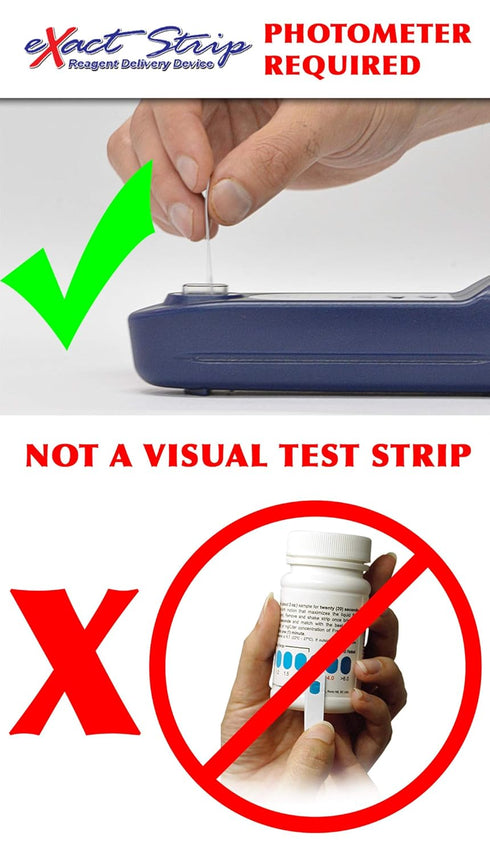 Industrial Test Systems 486644 Exact Strip Total Bromine Reagent for Photometer...