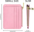 Padike Wallet for Women, Slim Credit Card Holder, Compact Size Minimalist Wallet (Z-Pink)...