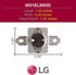 LG 6931EL3003D Genuine OEM Thermal Fuse For LG Dryers,Silver