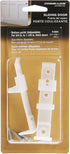 Prime-Line N 6564 Self-Adjusting By-Pass Door Bottom Guide (2 Pack)...
