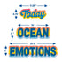 Eureka Seas The Day Ocean of Emotions Mini Bulletin Board Set and Classroom Decorations for Teachers, 31 Pieces...