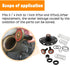 3/4"-1" Complete Repair Kit Fits Replace for Zurn Wilkins 975XL and 975XL2 Replacement?Complete Backflow Repair Kit...