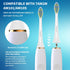 5 Pack Replacement Heads Compatible with 7am2m AM101/AM105 Electric Toothbrush,White...