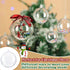 Clear Fillable Ornaments Ball, 25 PCS Transparent Plasti Craft Ornament Balls 5 Different Sizes for DIY Bath Bomb Mold Set and Party Decor...