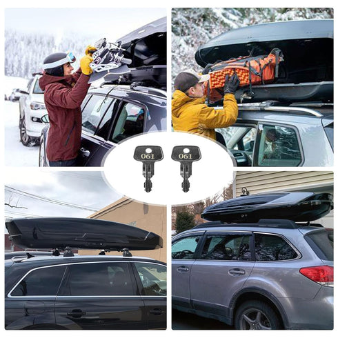 Key for Thule Key Replacement,for Roof Racks, Carriers, Crossbars Key etc,(Codes N061)...