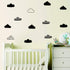 24 Pcs/Set Clouds Decal Vinyl Wall Sticker for Kids Room Nursery Decoration Boy Girl Child Bedroom Living Room Art Decor Home House Design Mural Y...