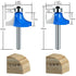 Roundover Edging Router Bit Set 1/4 Inch Shank Router Bit Set, Carbide Roundover Bits for Rounding Edge Forming, Woodworking Milling Tools Corner ...