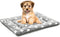 Dog Bed Mat, Reversible Crate Pad for Medium Small Dogs, Machine Washable, Portable and Soft Pet Bed Pad/Mat for 22-inch Kennel...