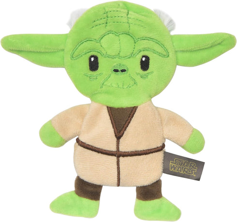 Star Wars for Pets Dog Toy Yoda 9 Inch Plush Flattie Dog Toy | Medium Yoda Dog Toy for All Dogs and Every Day Play to Add to Dog Toy Bin| Flat Dog...