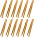 12pcs Bamboo Tongs, 7 Inch Reusable Bamboo Toast Tongs for Toast Bread Pickles Fruits Tea...