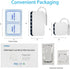 DOMAS 24 Pack 2x2&2x4 TENS Pads with Pad Holder, for TENS 7000, 30 Uses, Latex-Free, TENS Unit Electrode Replacement Pads Compatible with AUVON Et...