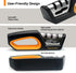 Premium-Ceramic-Knife-Sharpener - Versatile Kitchen Knife Sharpener Tool, Ideal for All Knives, Safe & Easy to Use...