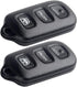 ECCPP HYQ12BBX Keyless Entry Car Key Remote Fob Replacement for 99-2009 for T oyota 4Runner/ 98-1999 for T oyota Avalon/ 01-2007 for T oyota Sequo...