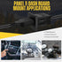 TNP USB 3.0 Flush Mount Cable w/Buckle (Square) Dashboard Panel Dash Mount 1 Port USB Socket Plug Jack Connector Extension Wire Cord Water Resista...