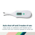 Safety 1st 3-in-1 Nursery Thermometer, Analog...