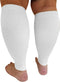 Compression Calf Sleeves Extra Wide - Soothing Gradient Support with Comfy Cuffs...