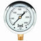 Winters 2-1/2" Dial Size, Liquid Filled Industrial Pressure Gauge, Brass Internals, 304 Stainless Steel Case, Single Scale 0-3,000 psi, 1.5% Acc, ...