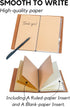InnoBeta Photographer Gifts Journal for Women, Photography Gifts for Photographers, Leather Refillable Notebook, Sketchbook, Travel Diary, 7x5 Inc...