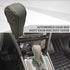 Gear Shift Knob Cover PU Leather Car Stick Shift Knob Cover, Manual/Automatic Automotive Gear Handle Shifter Knob Rod Dust Cover Waterproof and Br...