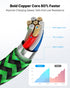 Aioneus iPhone Charger Cord 3ft 3Pack MFi Certified Lightning Cable Fast Charging Nylon Braided Phone Charger Cable Compatible with iPhone 14 13 P...