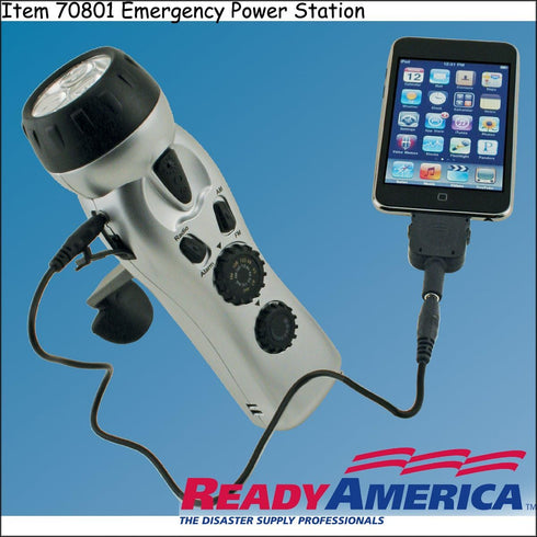 Ready America 70801 Emergency Power Station, 4 Function......